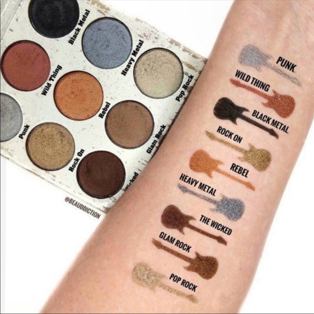 New Crown Glam Rock eyeshadow palette